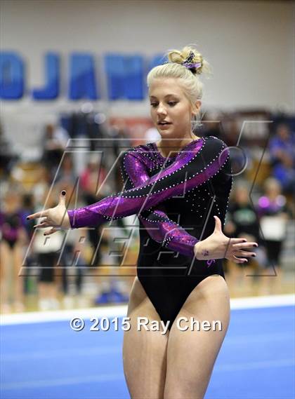 Thumbnail 3 in CHSAA Gymnastics Championships (Day 2, 5A and 4A) photogallery.