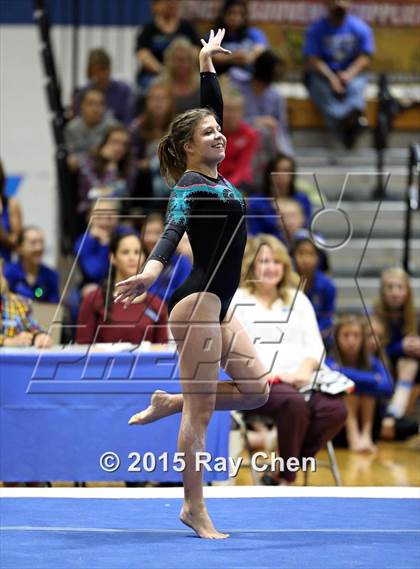 Thumbnail 2 in CHSAA Gymnastics Championships (Day 2, 5A and 4A) photogallery.