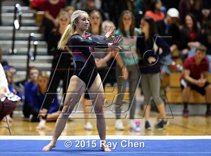 Thumbnail 3 in CHSAA Gymnastics Championships (Day 2, 5A and 4A) photogallery.