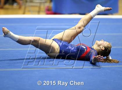 Thumbnail 3 in CHSAA Gymnastics Championships (Day 2, 5A and 4A) photogallery.