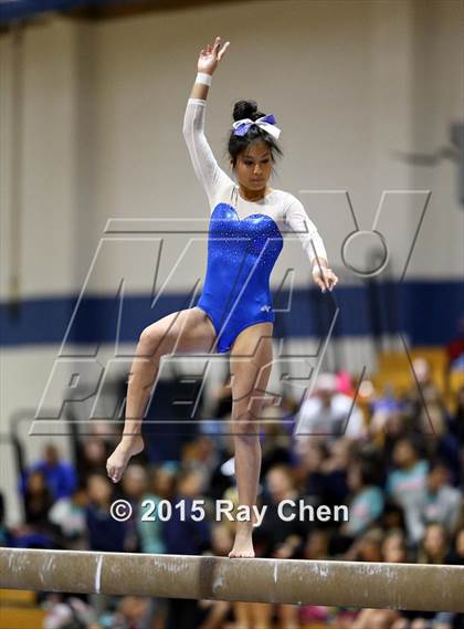Thumbnail 2 in CHSAA Gymnastics Championships (Day 2, 5A and 4A) photogallery.