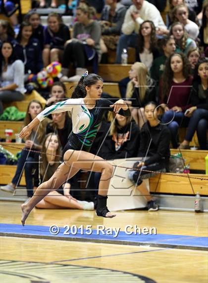 Thumbnail 2 in CHSAA Gymnastics Championships (Day 2, 5A and 4A) photogallery.
