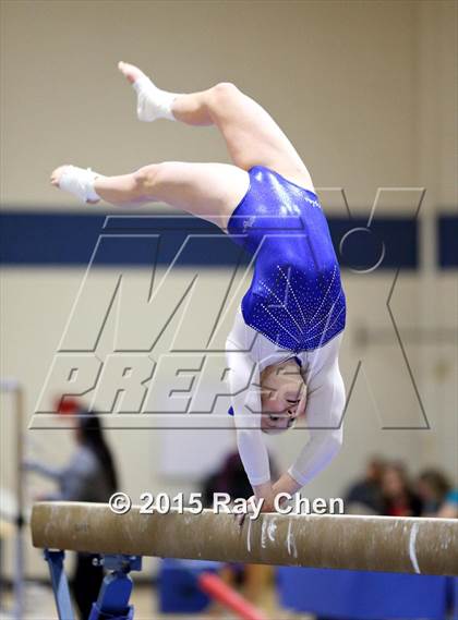 Thumbnail 2 in CHSAA Gymnastics Championships (Day 2, 5A and 4A) photogallery.