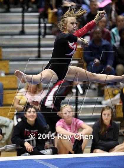 Thumbnail 3 in CHSAA Gymnastics Championships (Day 2, 5A and 4A) photogallery.