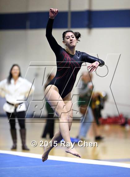 Thumbnail 2 in CHSAA Gymnastics Championships (Day 2, 5A and 4A) photogallery.