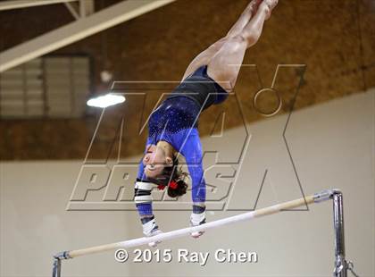 Thumbnail 3 in CHSAA Gymnastics Championships (Day 2, 5A and 4A) photogallery.