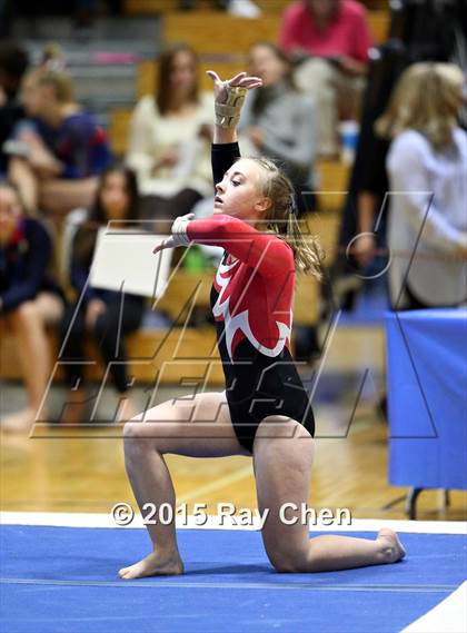 Thumbnail 2 in CHSAA Gymnastics Championships (Day 2, 5A and 4A) photogallery.