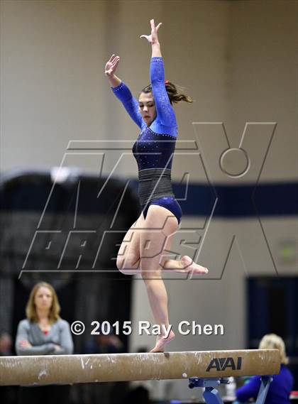 Thumbnail 3 in CHSAA Gymnastics Championships (Day 2, 5A and 4A) photogallery.