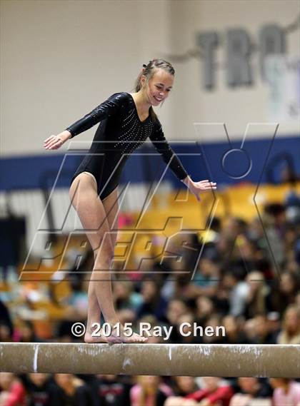 Thumbnail 2 in CHSAA Gymnastics Championships (Day 2, 5A and 4A) photogallery.