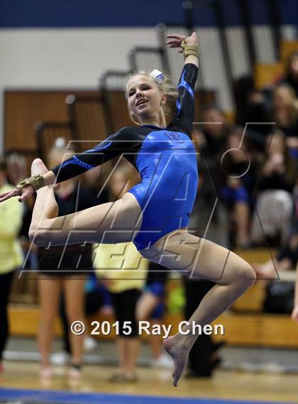 Thumbnail 3 in CHSAA Gymnastics Championships (Day 2, 5A and 4A) photogallery.