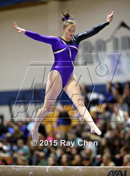 Thumbnail 3 in CHSAA Gymnastics Championships (Day 2, 5A and 4A) photogallery.