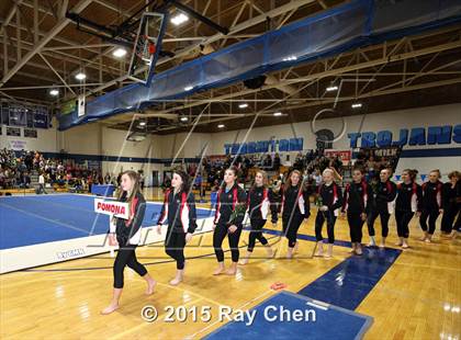 Thumbnail 1 in CHSAA Gymnastics Championships (Day 2, 5A and 4A) photogallery.