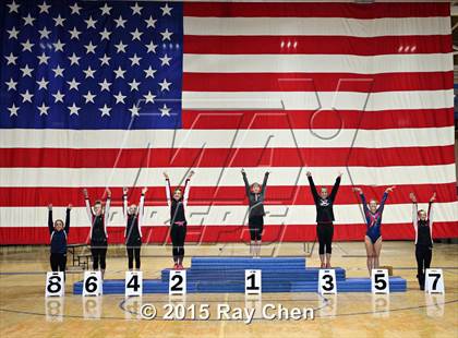 Thumbnail 1 in CHSAA Gymnastics Championships (Day 2, 5A and 4A) photogallery.