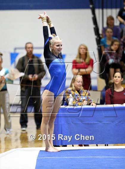 Thumbnail 2 in CHSAA Gymnastics Championships (Day 2, 5A and 4A) photogallery.