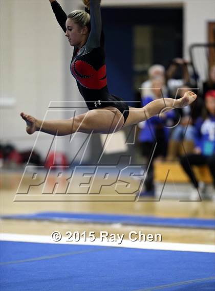 Thumbnail 2 in CHSAA Gymnastics Championships (Day 2, 5A and 4A) photogallery.