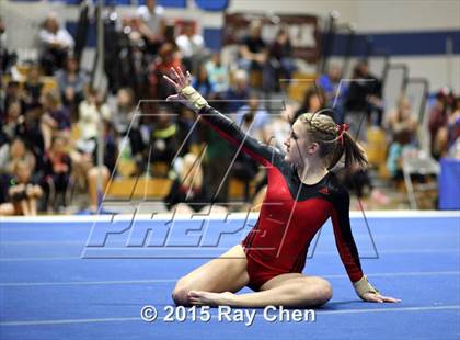 Thumbnail 2 in CHSAA Gymnastics Championships (Day 2, 5A and 4A) photogallery.