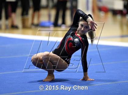 Thumbnail 2 in CHSAA Gymnastics Championships (Day 2, 5A and 4A) photogallery.