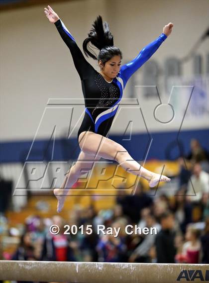 Thumbnail 2 in CHSAA Gymnastics Championships (Day 2, 5A and 4A) photogallery.