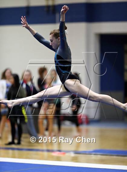 Thumbnail 3 in CHSAA Gymnastics Championships (Day 2, 5A and 4A) photogallery.