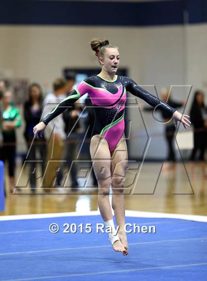 Thumbnail 3 in CHSAA Gymnastics Championships (Day 2, 5A and 4A) photogallery.