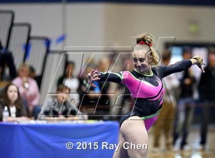 Thumbnail 3 in CHSAA Gymnastics Championships (Day 2, 5A and 4A) photogallery.