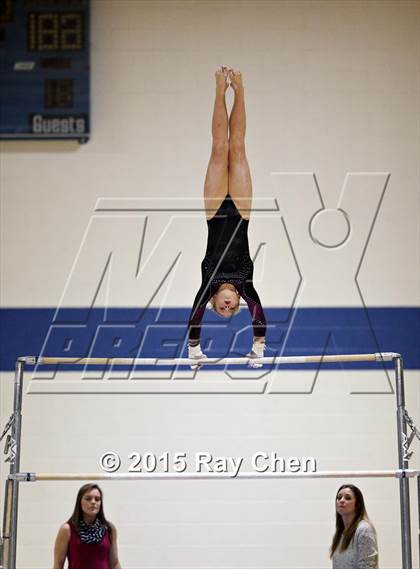 Thumbnail 2 in CHSAA Gymnastics Championships (Day 2, 5A and 4A) photogallery.