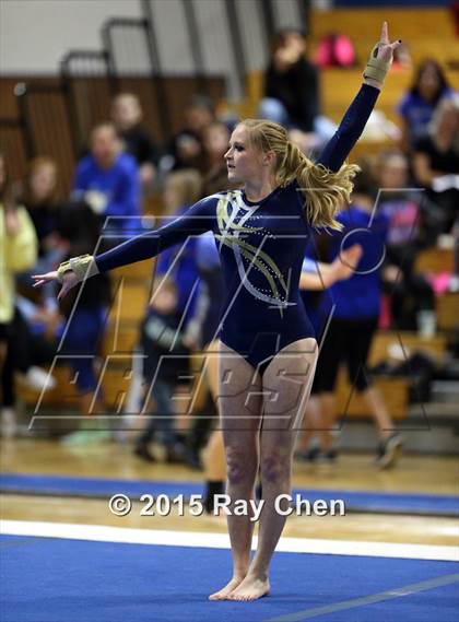 Thumbnail 3 in CHSAA Gymnastics Championships (Day 2, 5A and 4A) photogallery.