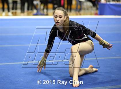 Thumbnail 2 in CHSAA Gymnastics Championships (Day 2, 5A and 4A) photogallery.
