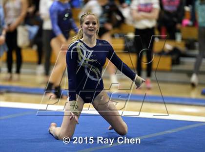 Thumbnail 2 in CHSAA Gymnastics Championships (Day 2, 5A and 4A) photogallery.