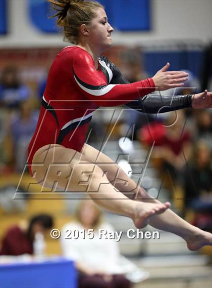 Thumbnail 2 in CHSAA Gymnastics Championships (Day 2, 5A and 4A) photogallery.