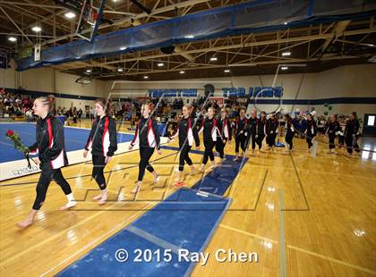 Thumbnail 2 in CHSAA Gymnastics Championships (Day 2, 5A and 4A) photogallery.