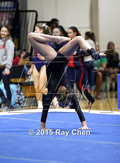 Thumbnail 2 in CHSAA Gymnastics Championships (Day 2, 5A and 4A) photogallery.