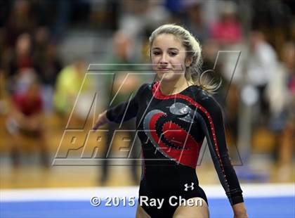 Thumbnail 1 in CHSAA Gymnastics Championships (Day 2, 5A and 4A) photogallery.