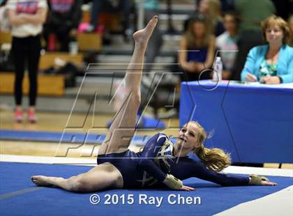 Thumbnail 2 in CHSAA Gymnastics Championships (Day 2, 5A and 4A) photogallery.