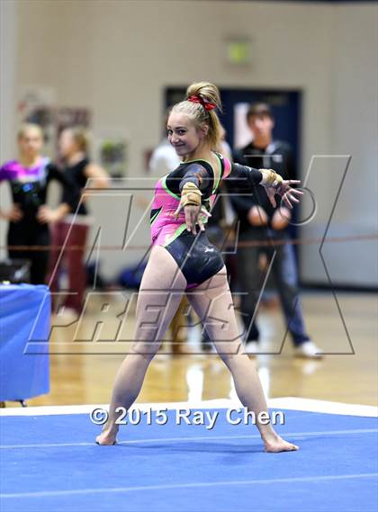 Thumbnail 3 in CHSAA Gymnastics Championships (Day 2, 5A and 4A) photogallery.