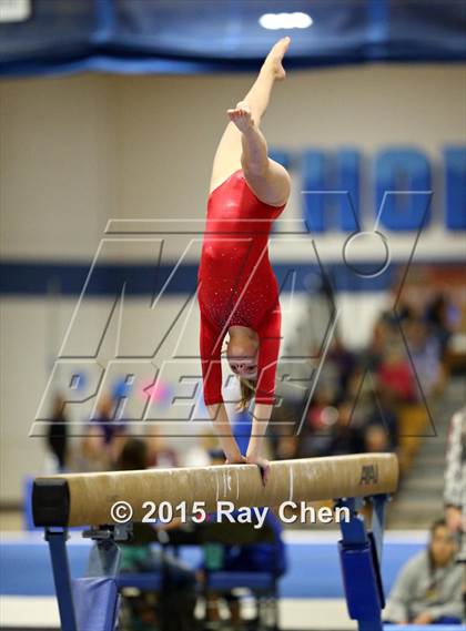 Thumbnail 3 in CHSAA Gymnastics Championships (Day 2, 5A and 4A) photogallery.