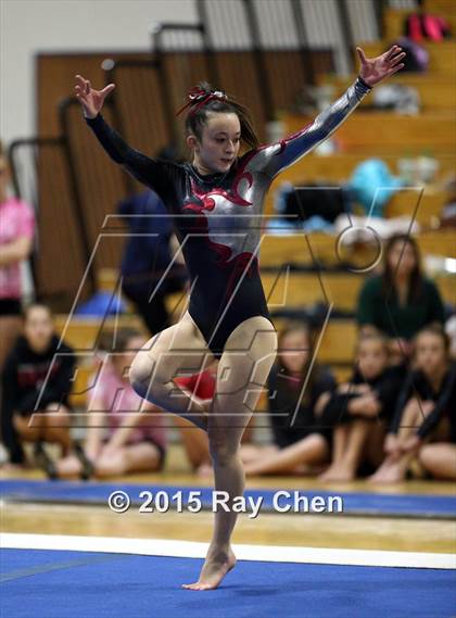 Thumbnail 3 in CHSAA Gymnastics Championships (Day 2, 5A and 4A) photogallery.
