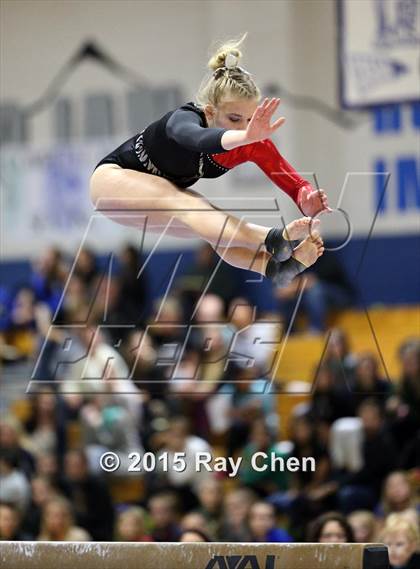Thumbnail 3 in CHSAA Gymnastics Championships (Day 2, 5A and 4A) photogallery.