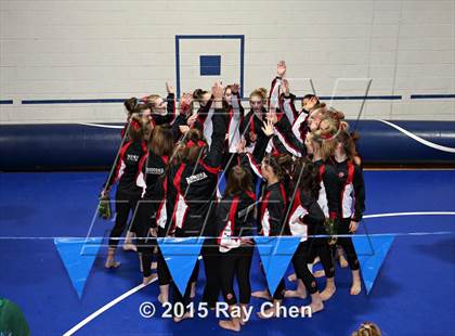 Thumbnail 2 in CHSAA Gymnastics Championships (Day 2, 5A and 4A) photogallery.