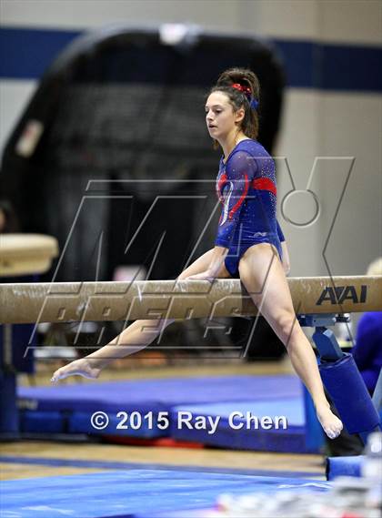 Thumbnail 3 in CHSAA Gymnastics Championships (Day 2, 5A and 4A) photogallery.