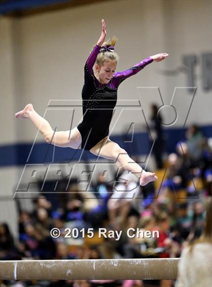 Thumbnail 3 in CHSAA Gymnastics Championships (Day 2, 5A and 4A) photogallery.