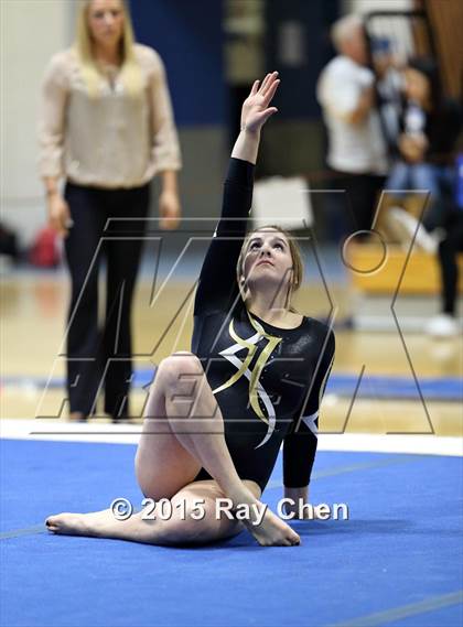 Thumbnail 3 in CHSAA Gymnastics Championships (Day 2, 5A and 4A) photogallery.