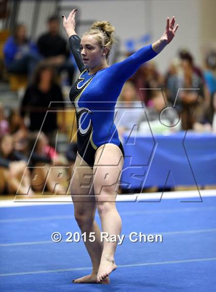 Thumbnail 2 in CHSAA Gymnastics Championships (Day 2, 5A and 4A) photogallery.