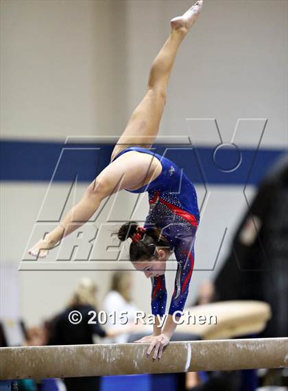 Thumbnail 3 in CHSAA Gymnastics Championships (Day 2, 5A and 4A) photogallery.