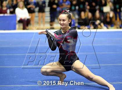 Thumbnail 3 in CHSAA Gymnastics Championships (Day 2, 5A and 4A) photogallery.