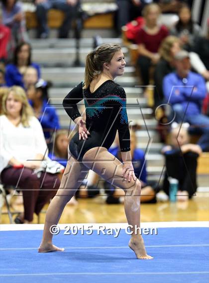 Thumbnail 1 in CHSAA Gymnastics Championships (Day 2, 5A and 4A) photogallery.