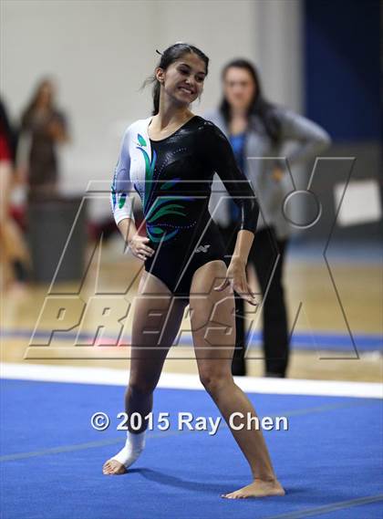 Thumbnail 1 in CHSAA Gymnastics Championships (Day 2, 5A and 4A) photogallery.
