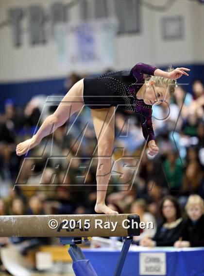 Thumbnail 2 in CHSAA Gymnastics Championships (Day 2, 5A and 4A) photogallery.