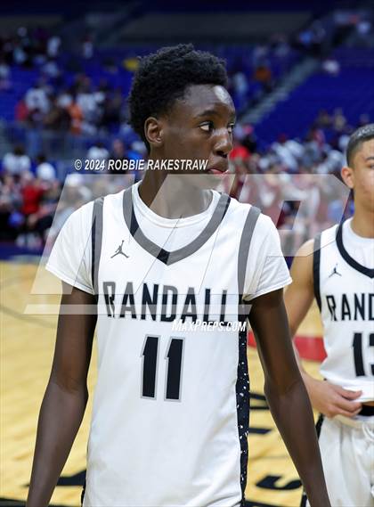 Thumbnail 1 in Randall vs. Silsbee (UIL 4A Basketball Semifinal Medal Ceremony) photogallery.