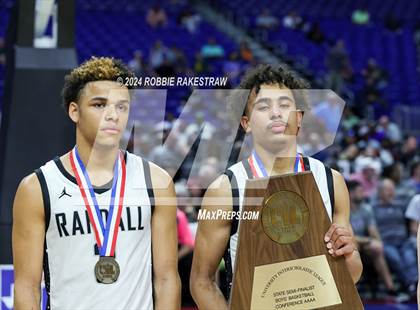 Thumbnail 3 in Randall vs. Silsbee (UIL 4A Basketball Semifinal Medal Ceremony) photogallery.